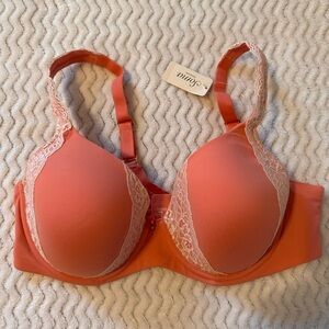 Soma Coral Lace Accent Bra